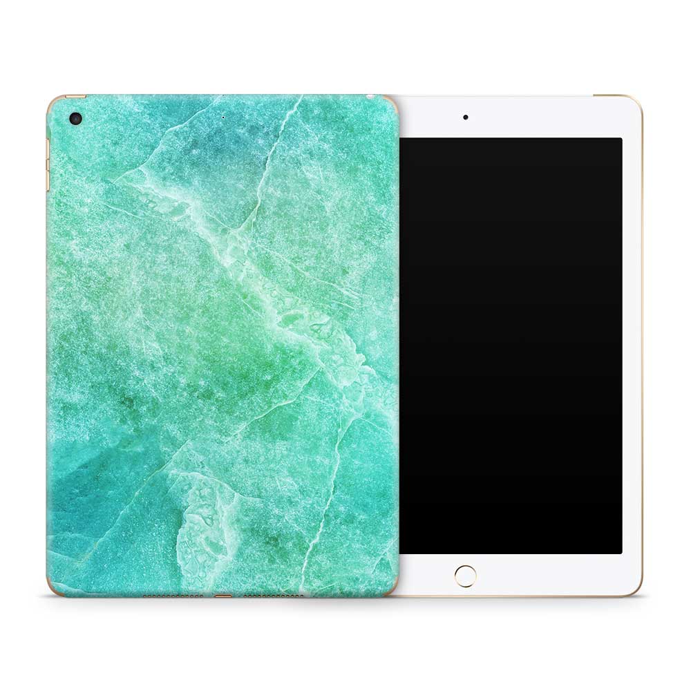 Aqua Marble Apple iPad Skin