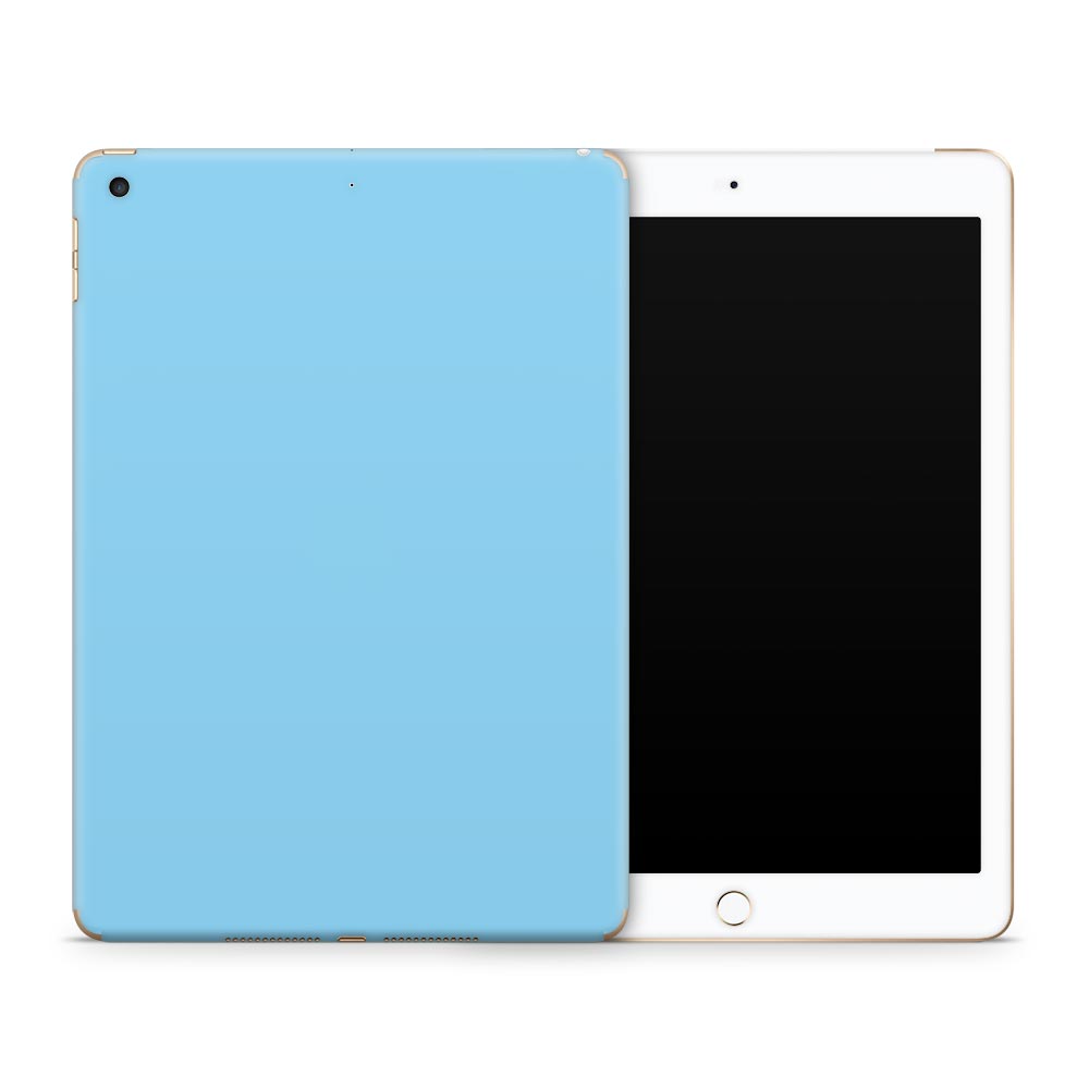 Baby Blue Apple iPad Skin