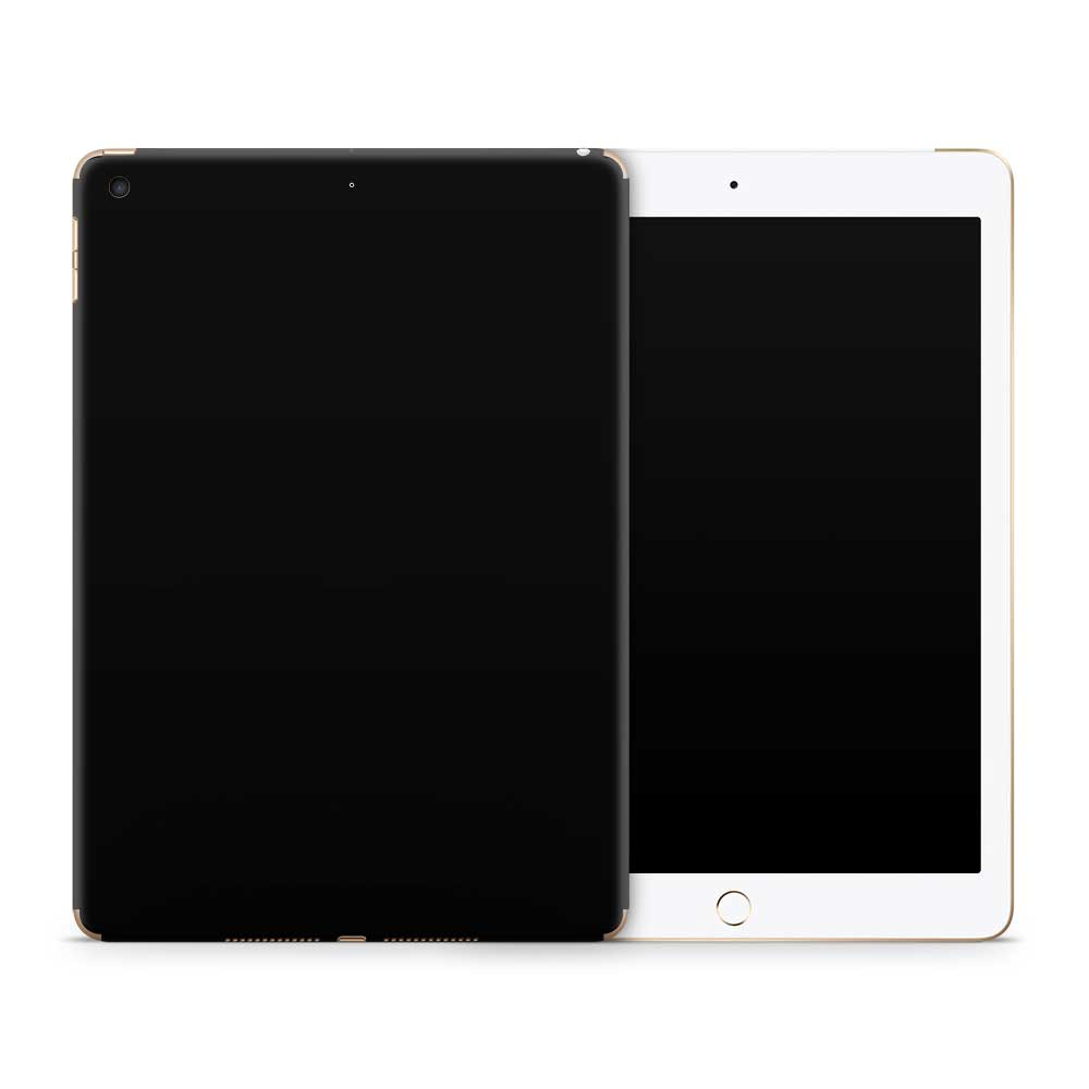 Black Apple iPad Skin