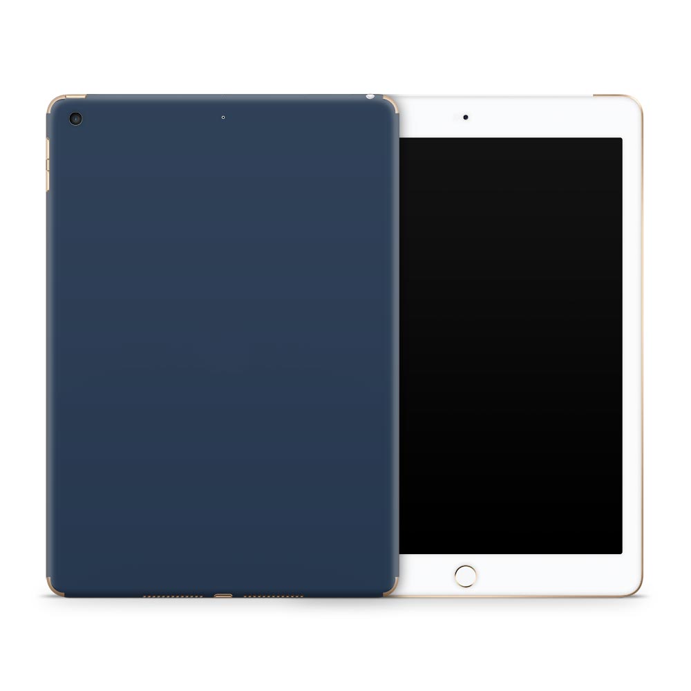 Navy Apple iPad Skin