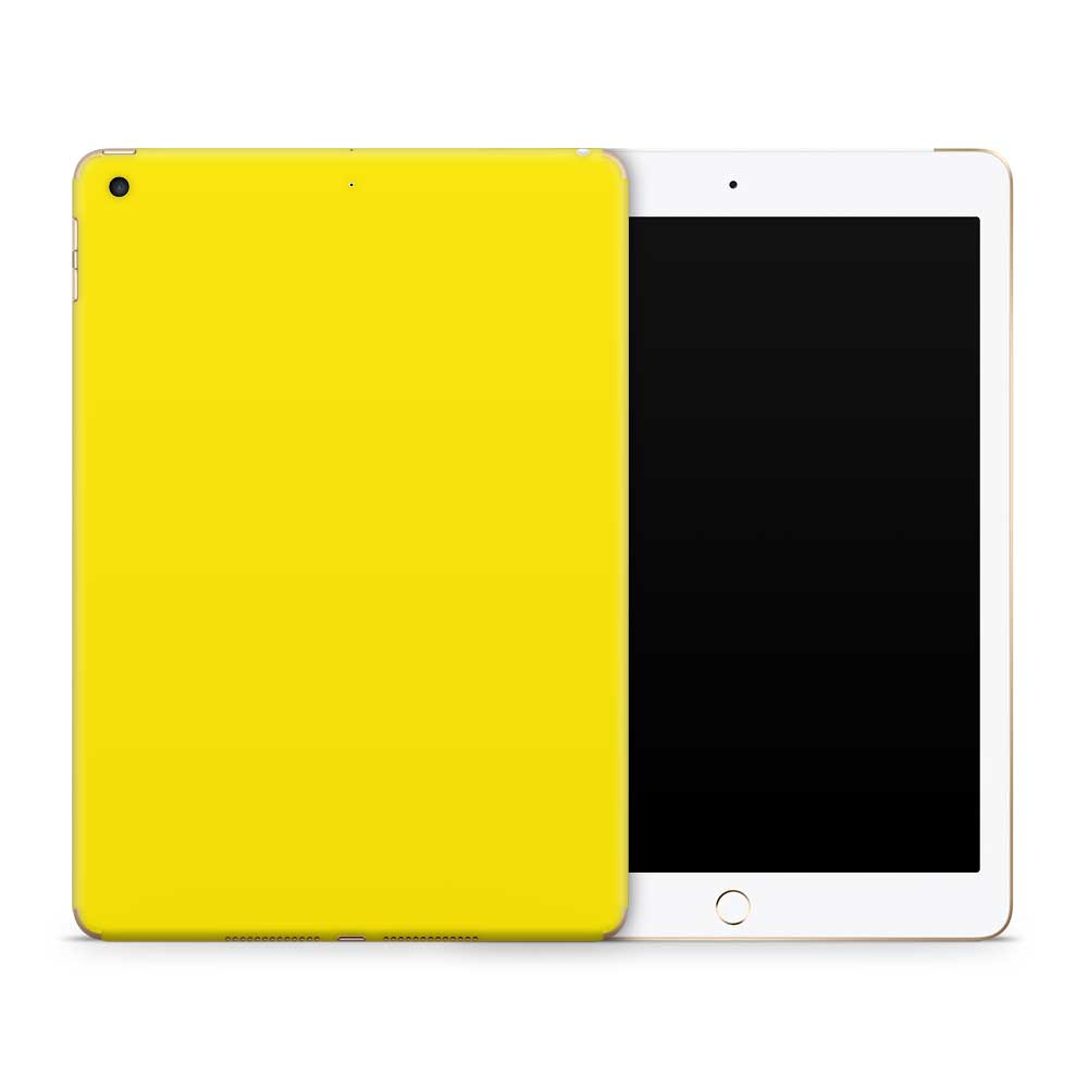 Yellow Apple iPad Skin