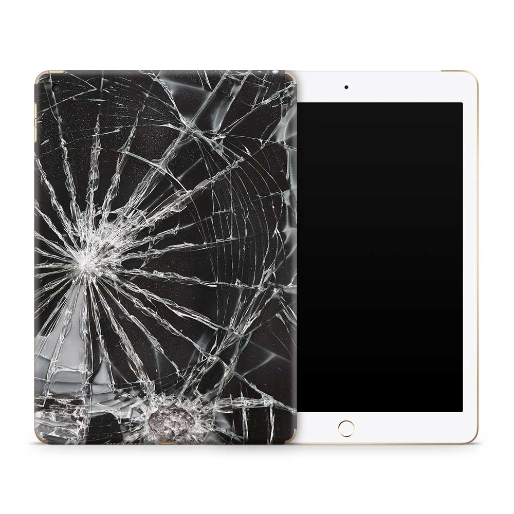 Smashed Apple iPad Skin
