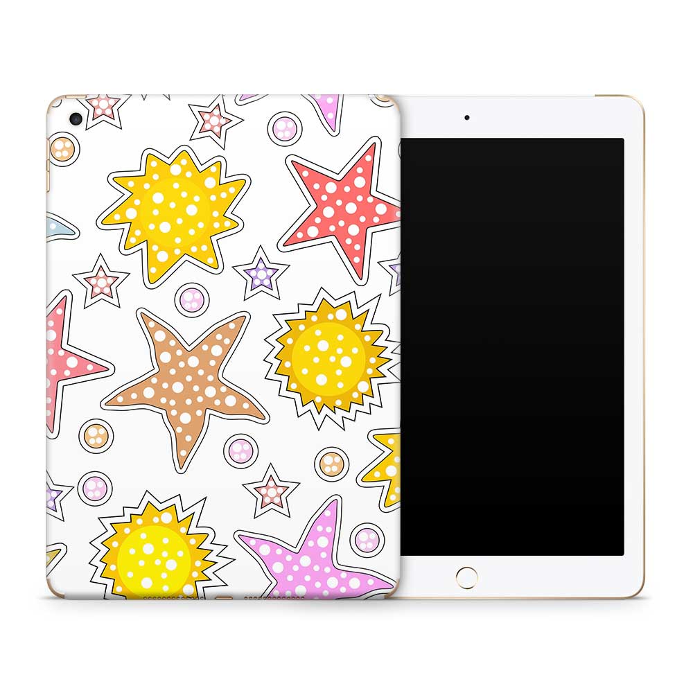 Summer Stars Apple iPad Skin