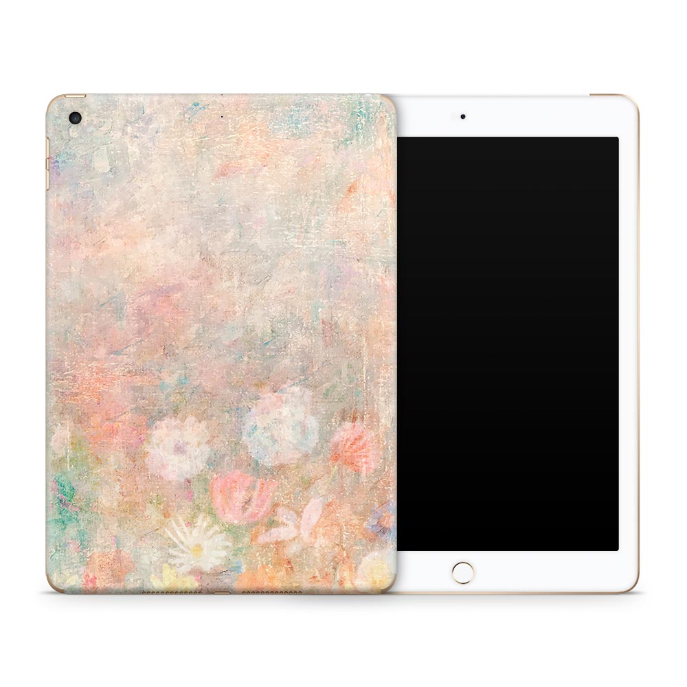 Floral Watercolour Haze Apple iPad Skin