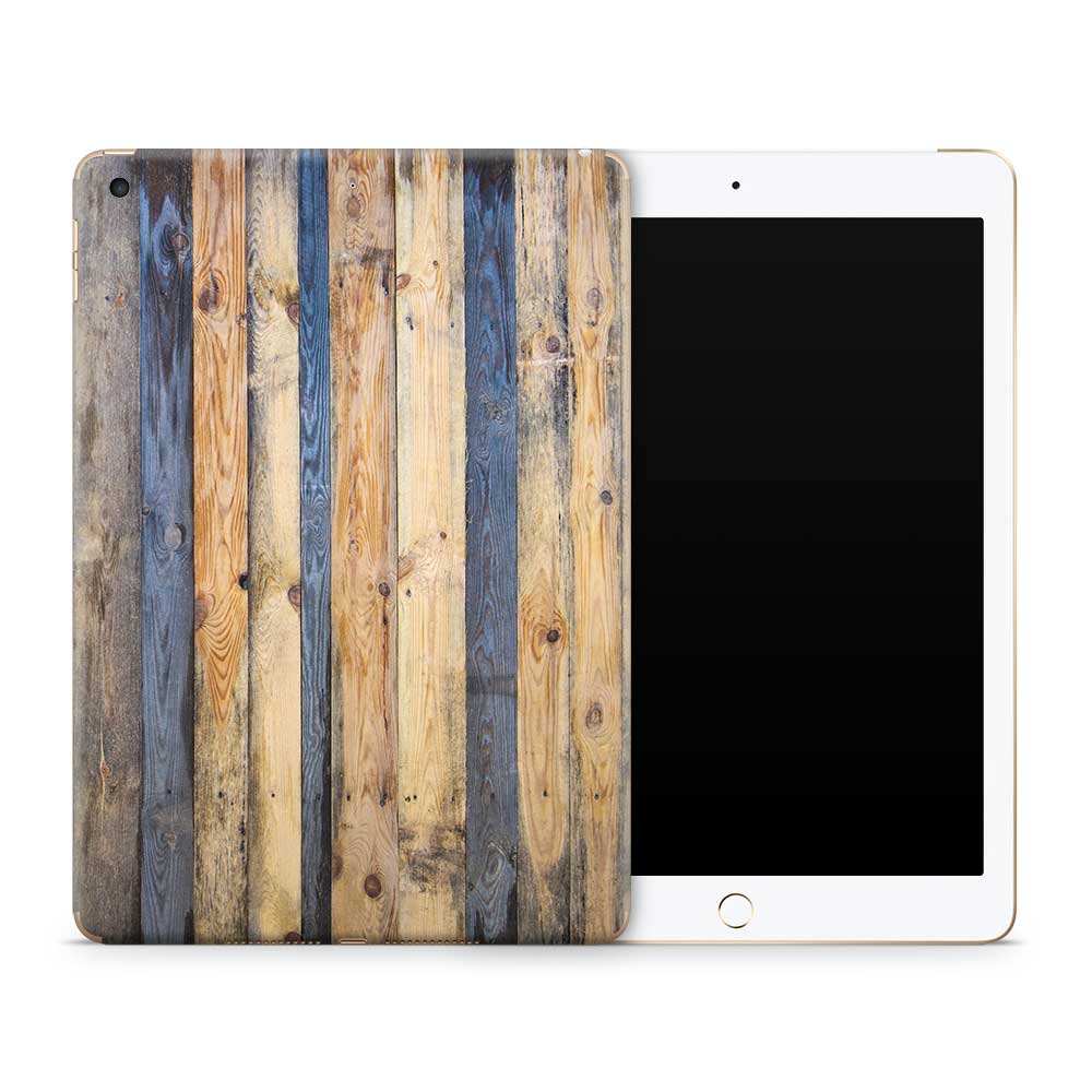 Colonial Wood Planks Apple iPad Skin