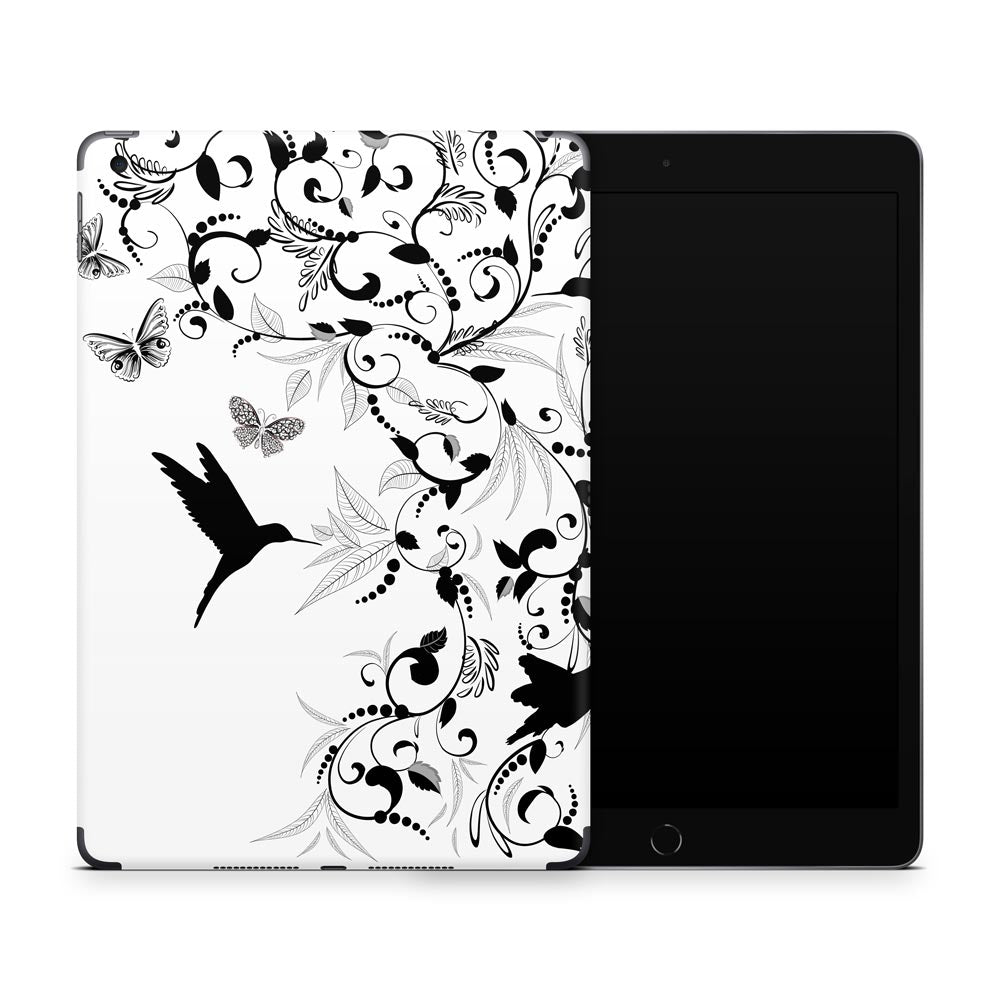 Floral Elegance Apple iPad 9 Skin