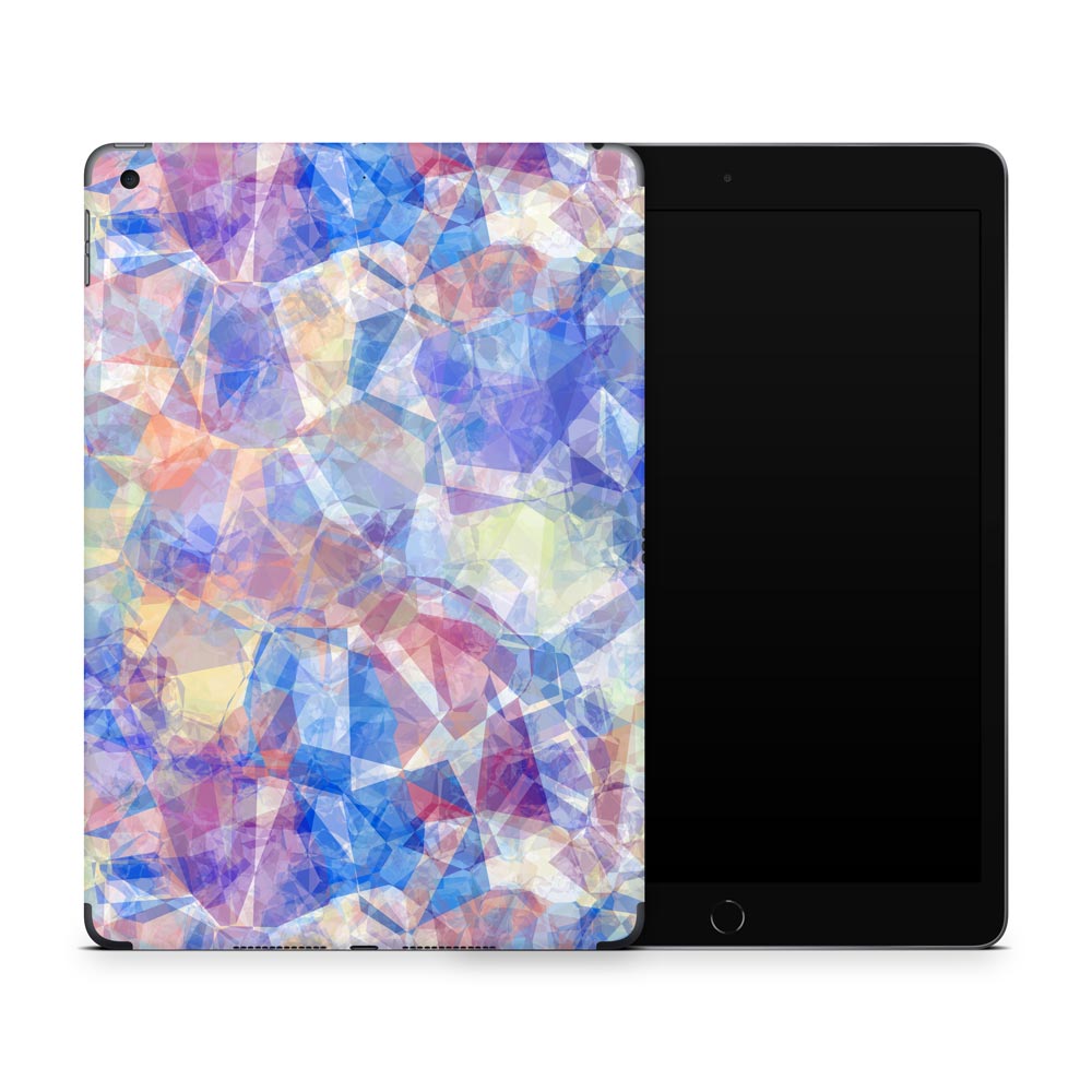 Pastel Shards Apple iPad 9 Skin