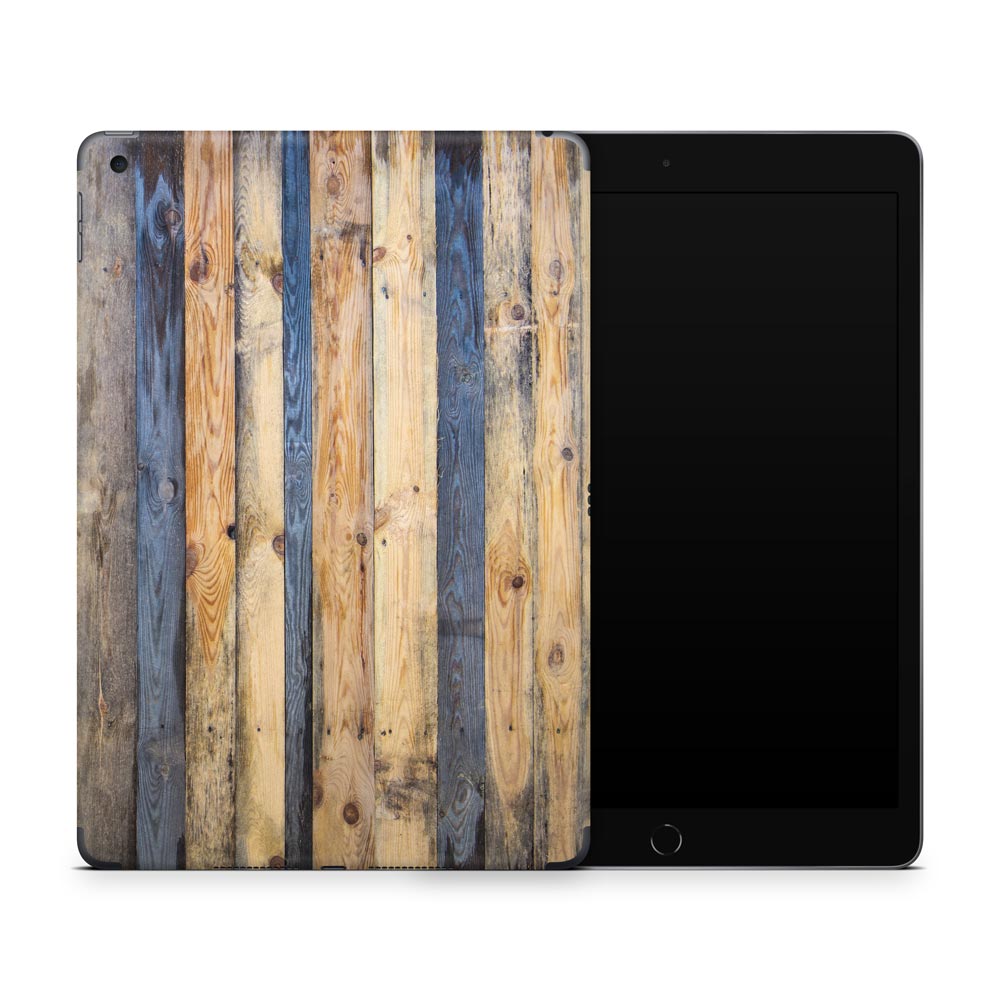 Colonial Wood Panels Apple iPad 7/8 Skin