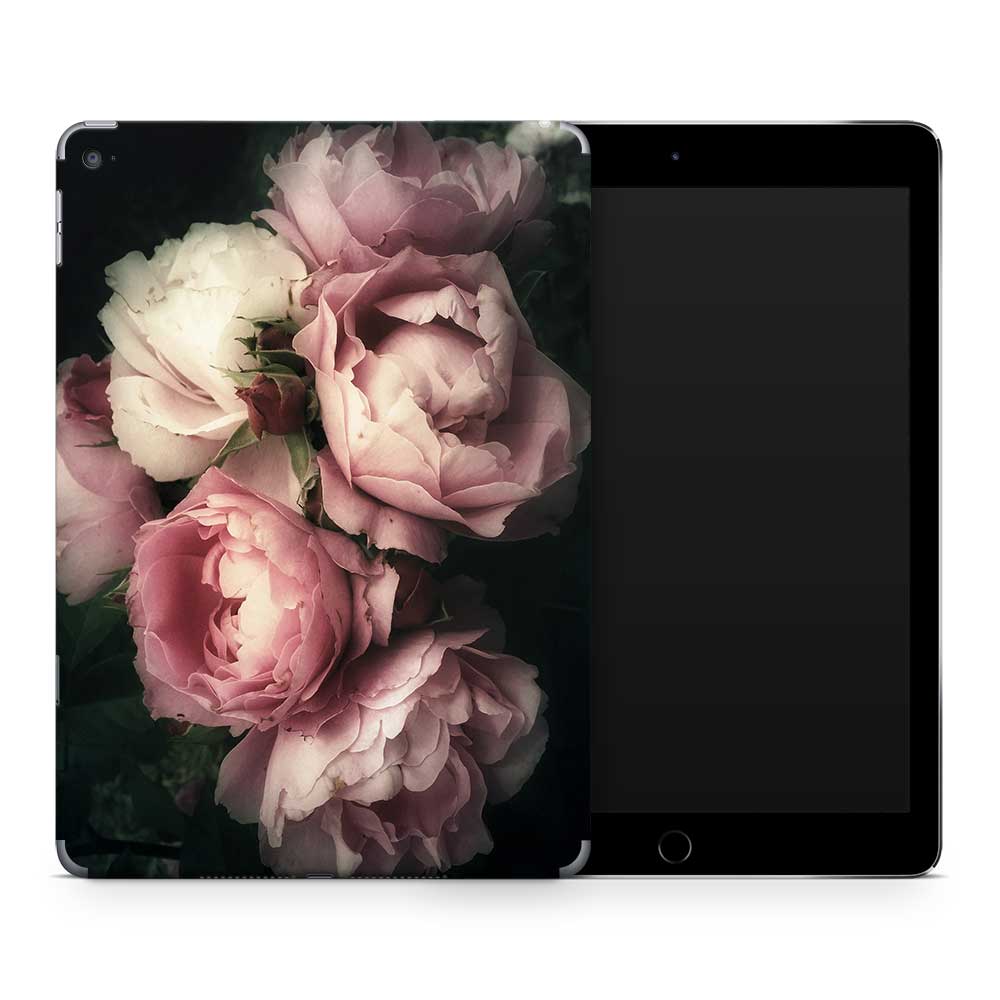 Blush Pink Roses Apple iPad Air Skin