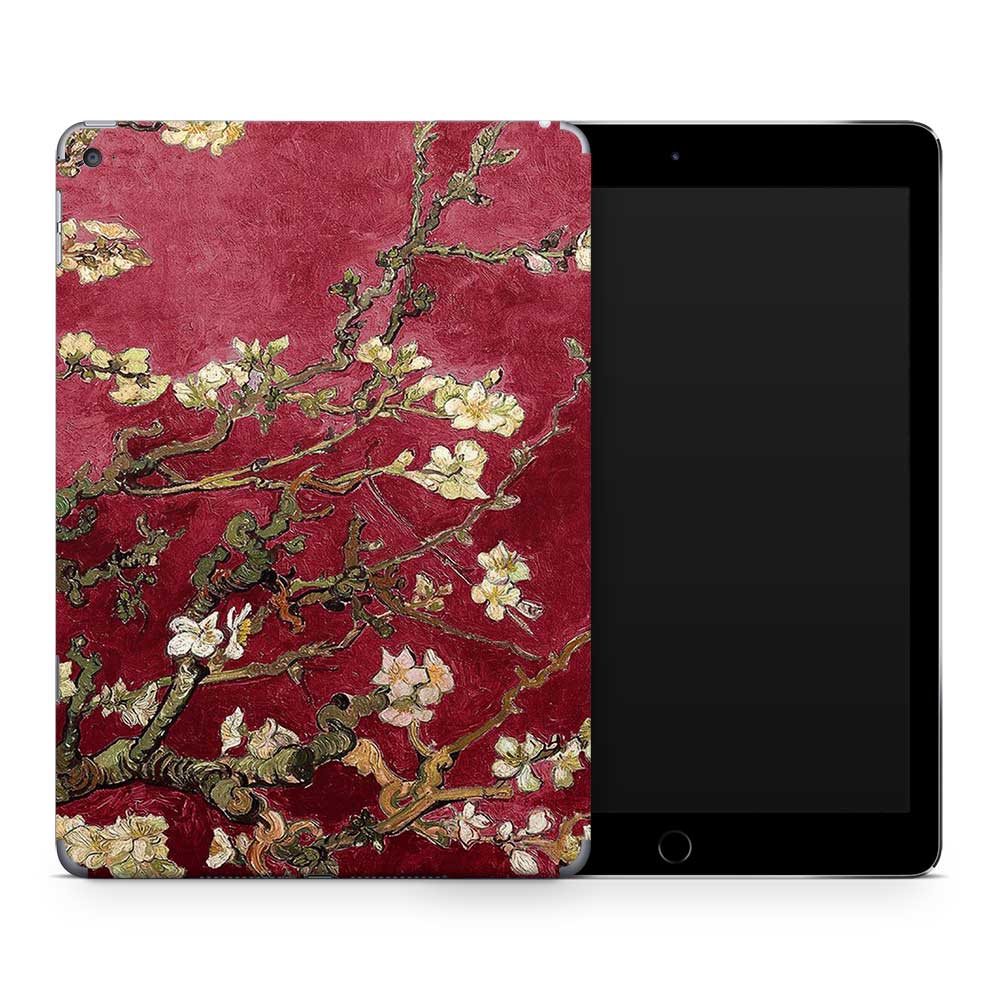 Red Blossoming Almonds Apple iPad Air Skin