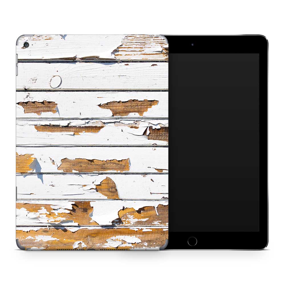 Peeling Wood Panels Apple iPad Air Skin