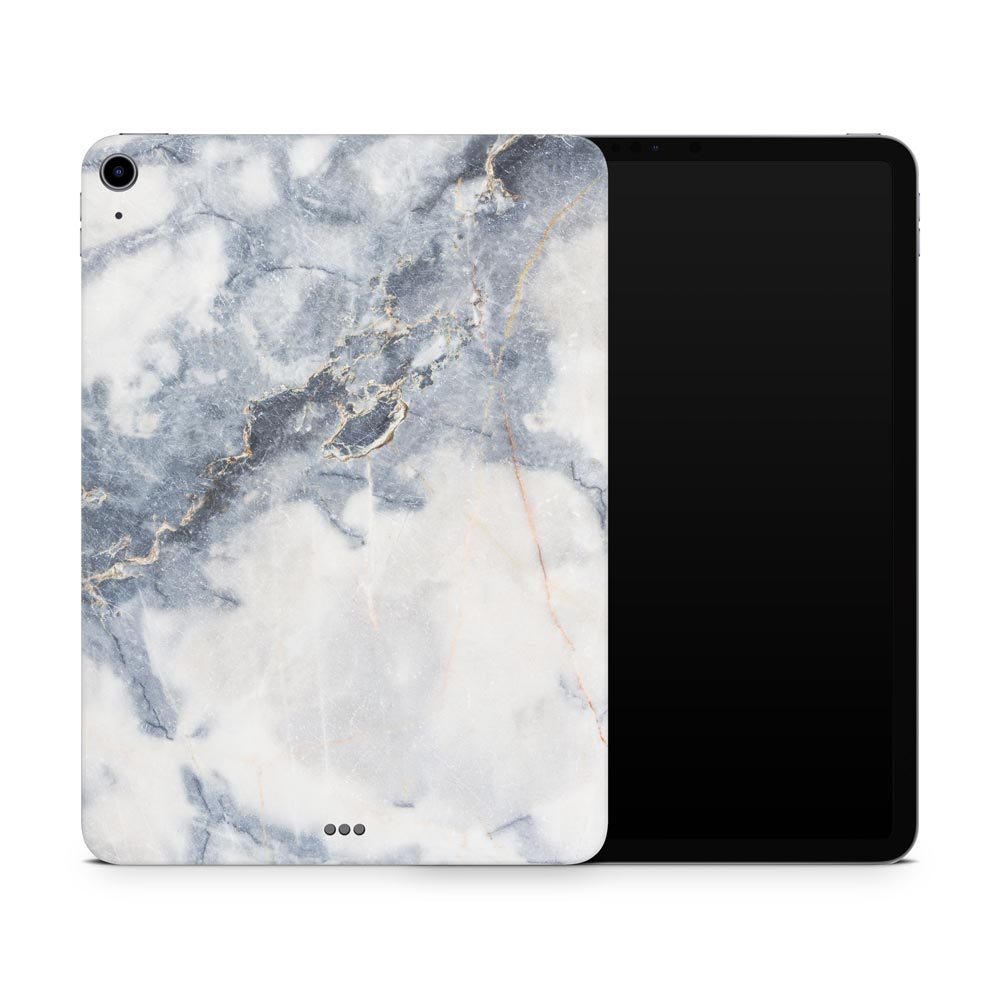 Grey Gold Marble Apple iPad Air 4 Skin