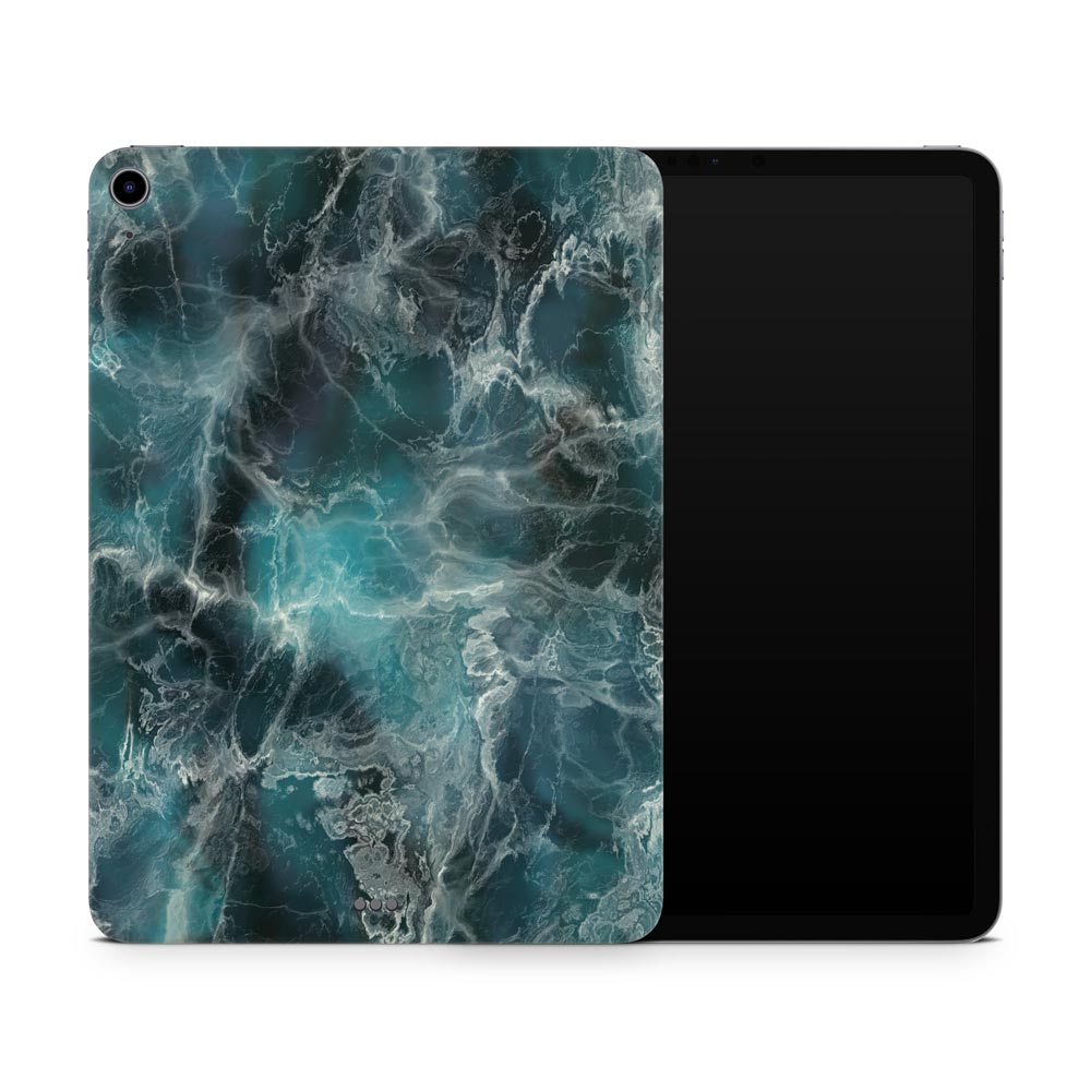 Ocean Blue Marble Apple iPad Air 4 Skin