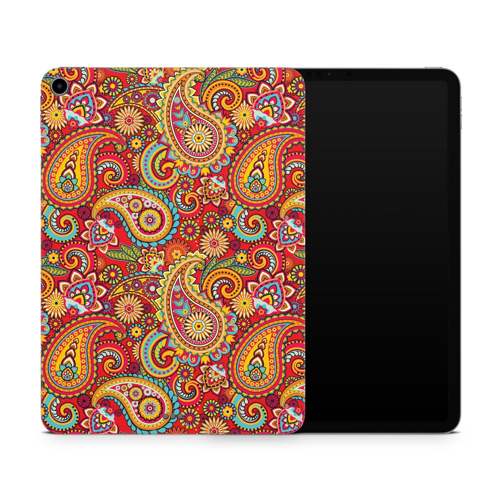 Bright Paisley Apple iPad Air 4 Skin