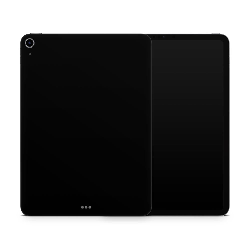 Black Apple iPad Air 4 Skin