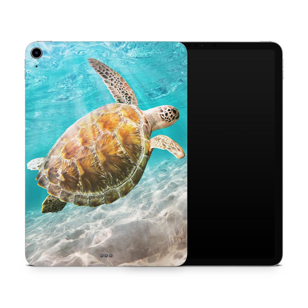 Hawksbill Turtle Apple iPad Air 4 Skin