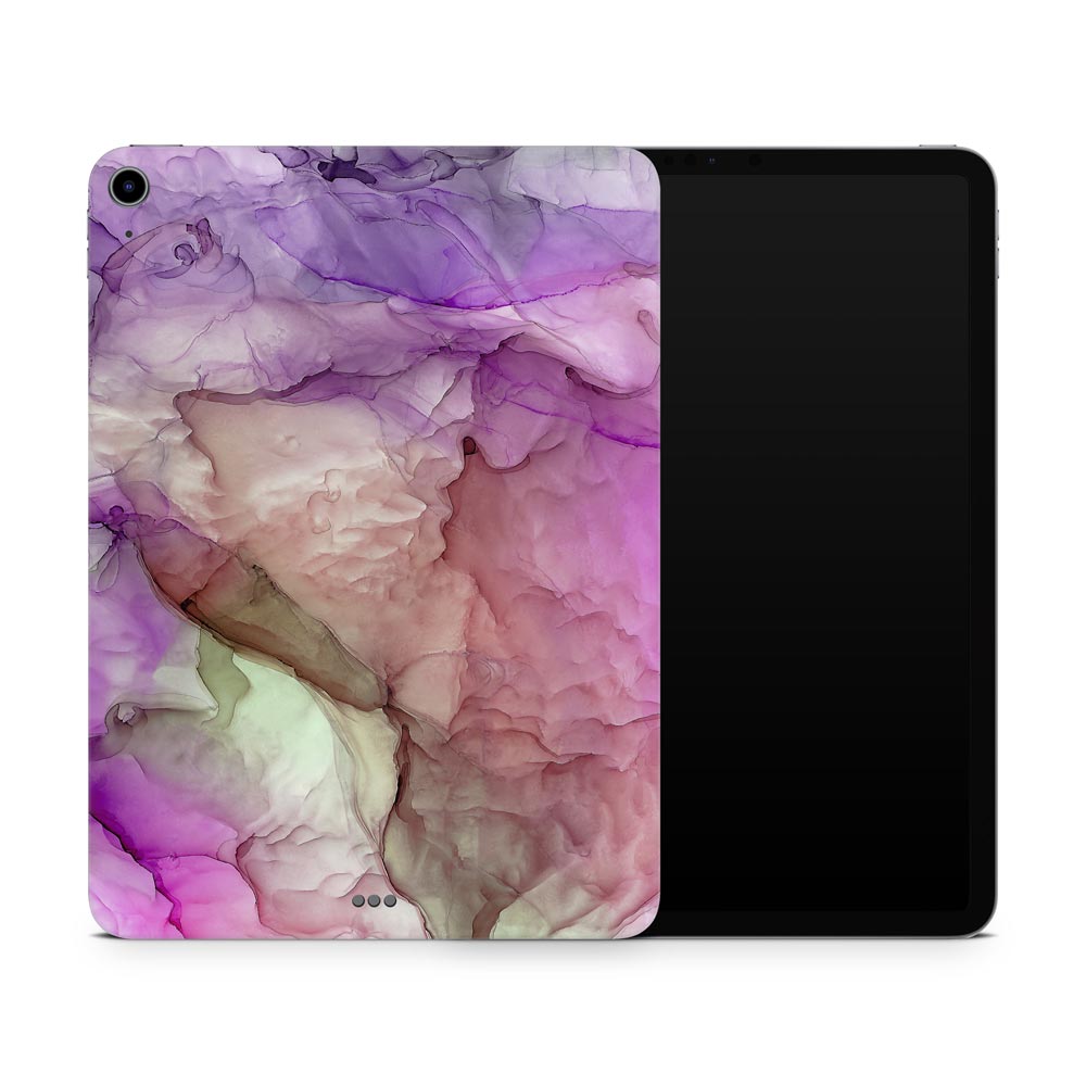 Purple Abstract Wash Apple iPad Air 4 Skin