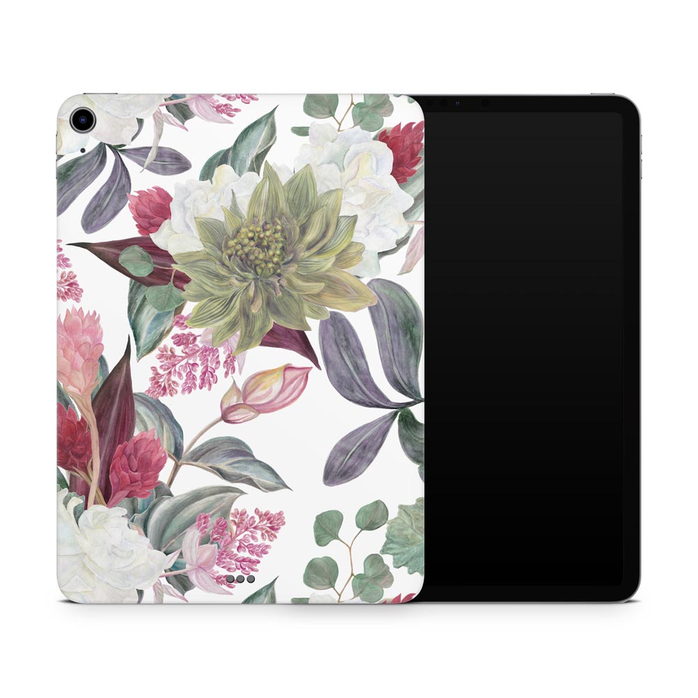 Watercolour Floral Apple iPad Air 4 Skin