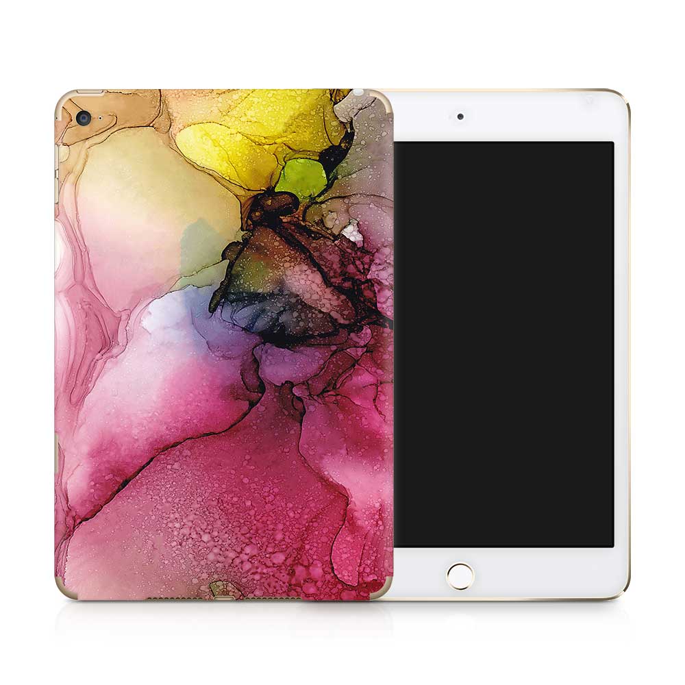 Abstract Floral Apple iPad Mini Skin