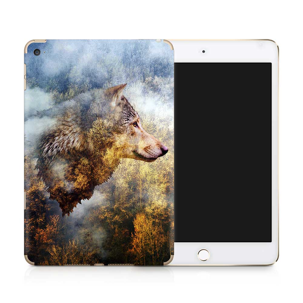 Forest Wolf Apple iPad Mini Skin