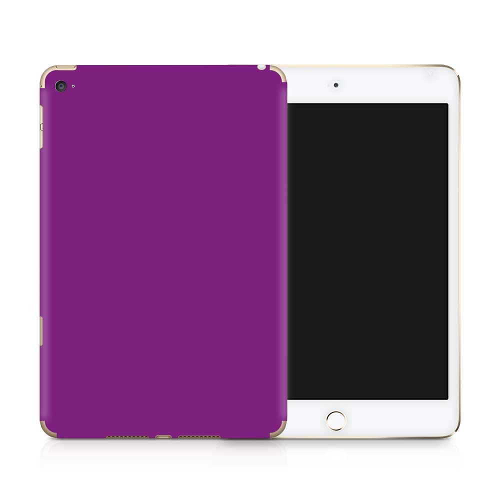 Purple Apple iPad Mini Skin