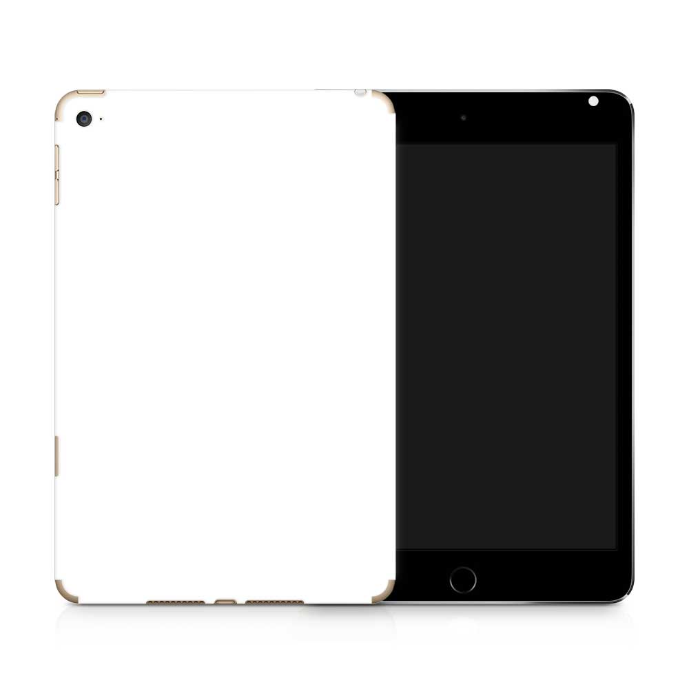 White Apple iPad Mini Skin