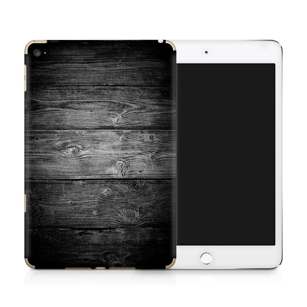 Black Timber V2 iPad Mini Skin