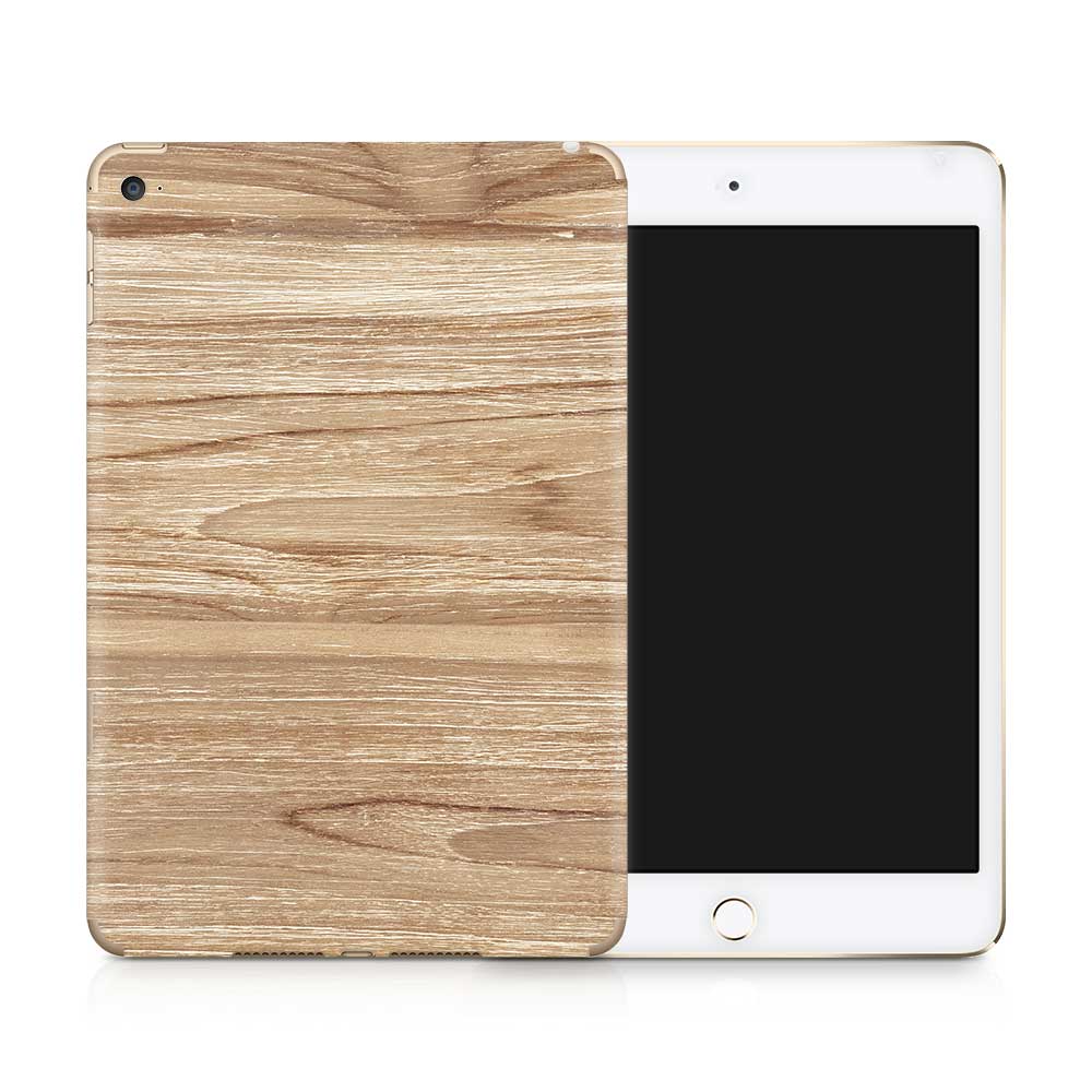 Beech Wood Apple iPad Mini Skin