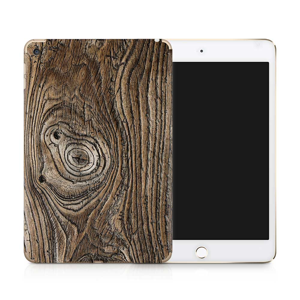 Vintage Knotted Wood Apple iPad Mini Skin