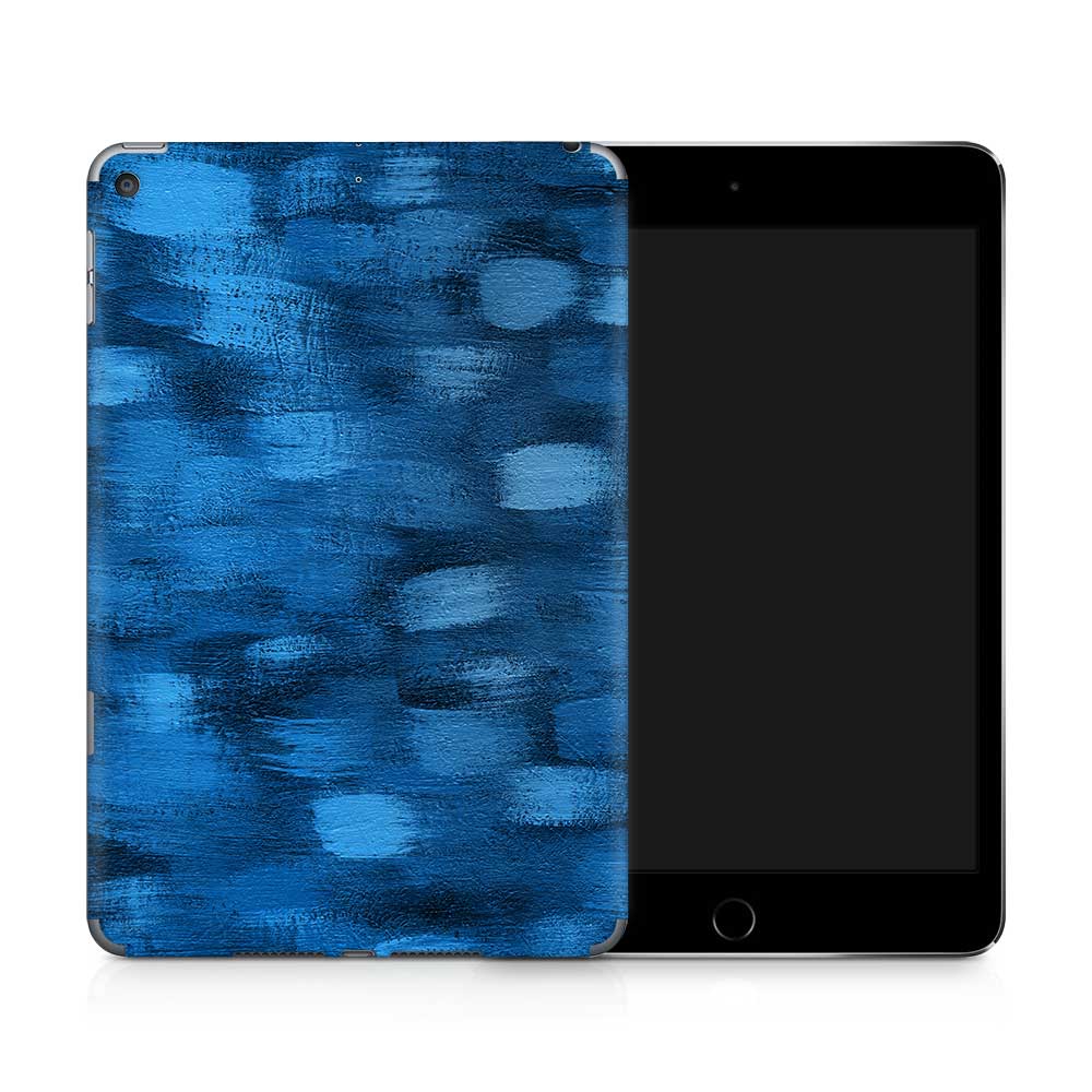 Brushed Blue Apple iPad Mini 5 Skin