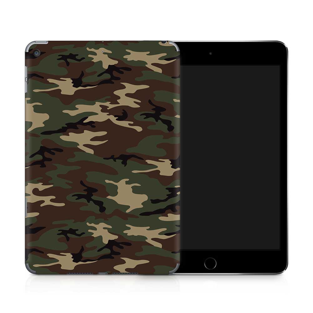 Army Camo Apple iPad Mini 5 Skin