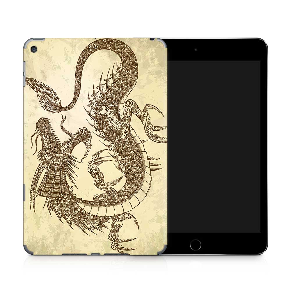 Dragon Illustration Apple iPad Mini 5 Skin