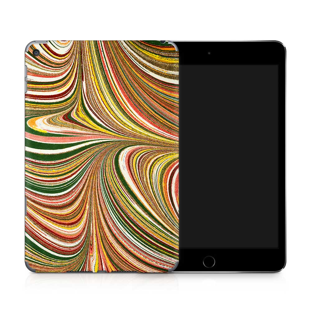 Ebru Waves Apple iPad Mini 5 Skin