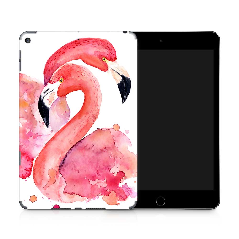 Flamingo Love Apple iPad Mini 5 Skin