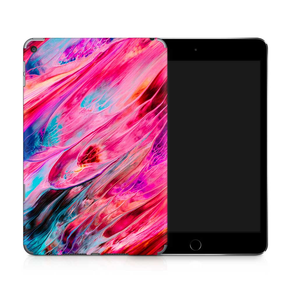 Pink Abstract Apple iPad Mini 5 Skin