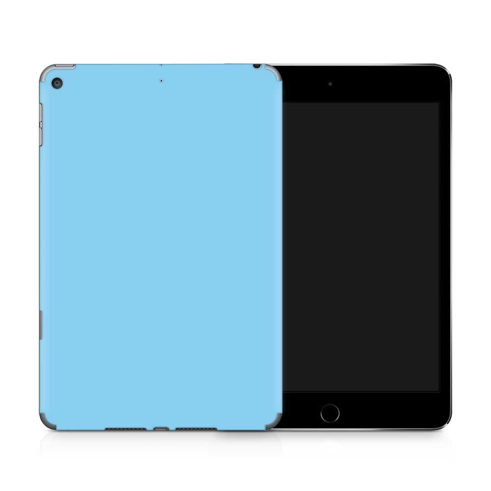 Baby Blue Apple iPad Mini 5 Skin