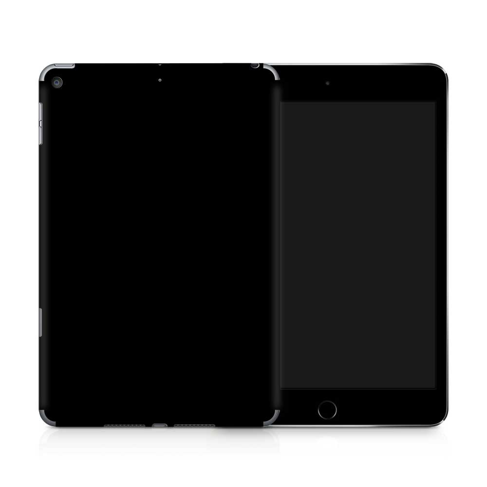 Black Apple iPad Mini 5 Skin