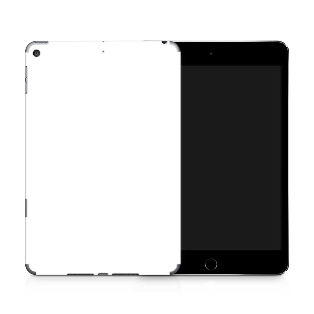 White Apple iPad Mini 5 Skin