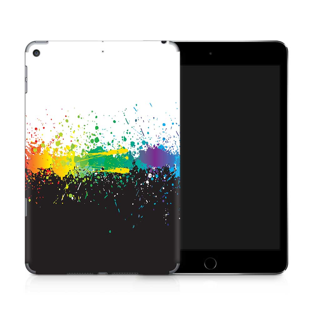 Rainbow Splash Apple iPad Mini 5 Skin
