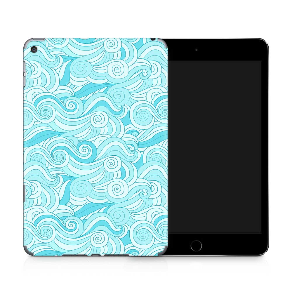 Blue Waves Apple iPad Mini 5 Skin