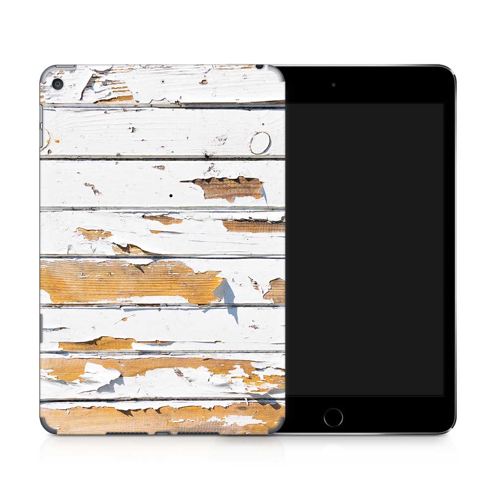 Peeling Wood Panels Apple iPad Mini 5 Skin