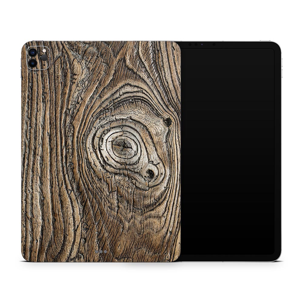 Vintage Knotted Wood Apple iPad Pro 11 Skin