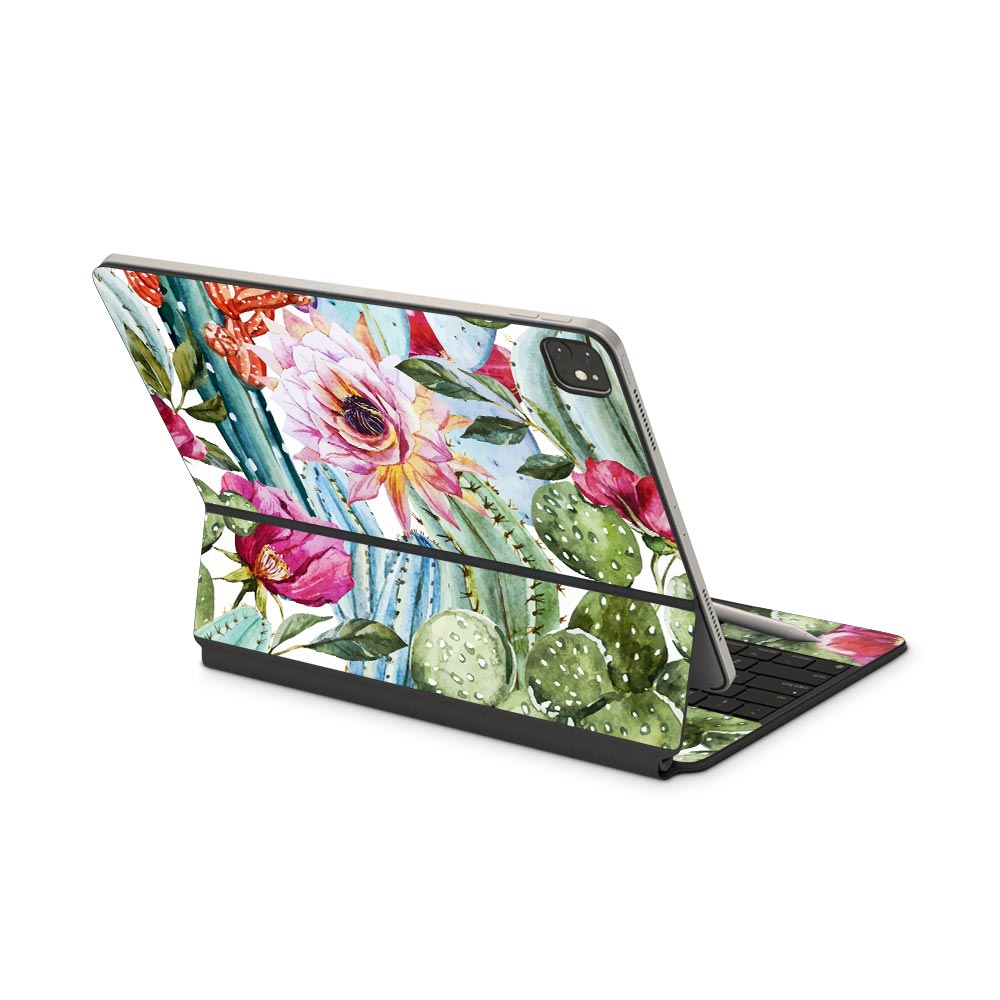 Cactus Flower iPad Pro (2020) Magic Keyboard Skin
