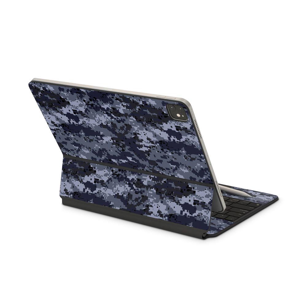 Digital Navy Camo iPad Pro (2020) Magic Keyboard Skin