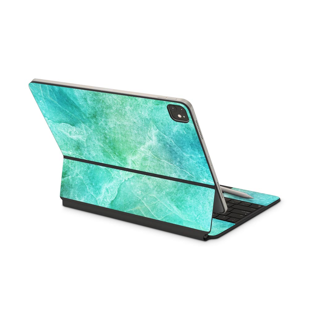 Aqua Marble iPad Pro (2020) Magic Keyboard Skin