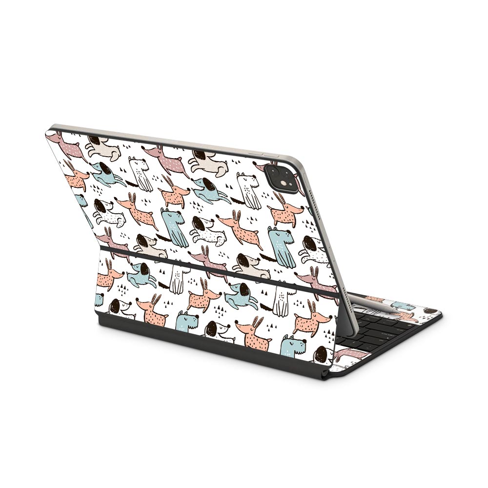 Puppies and Mutts iPad Pro (2020) Magic Keyboard Skin