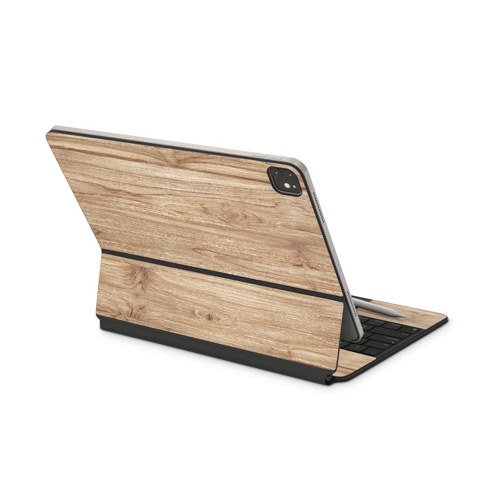Beech Wood iPad Pro (2020) Magic Keyboard Skin