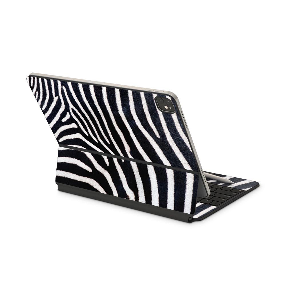 Zebra Print iPad Pro (2020) Magic Keyboard Skin