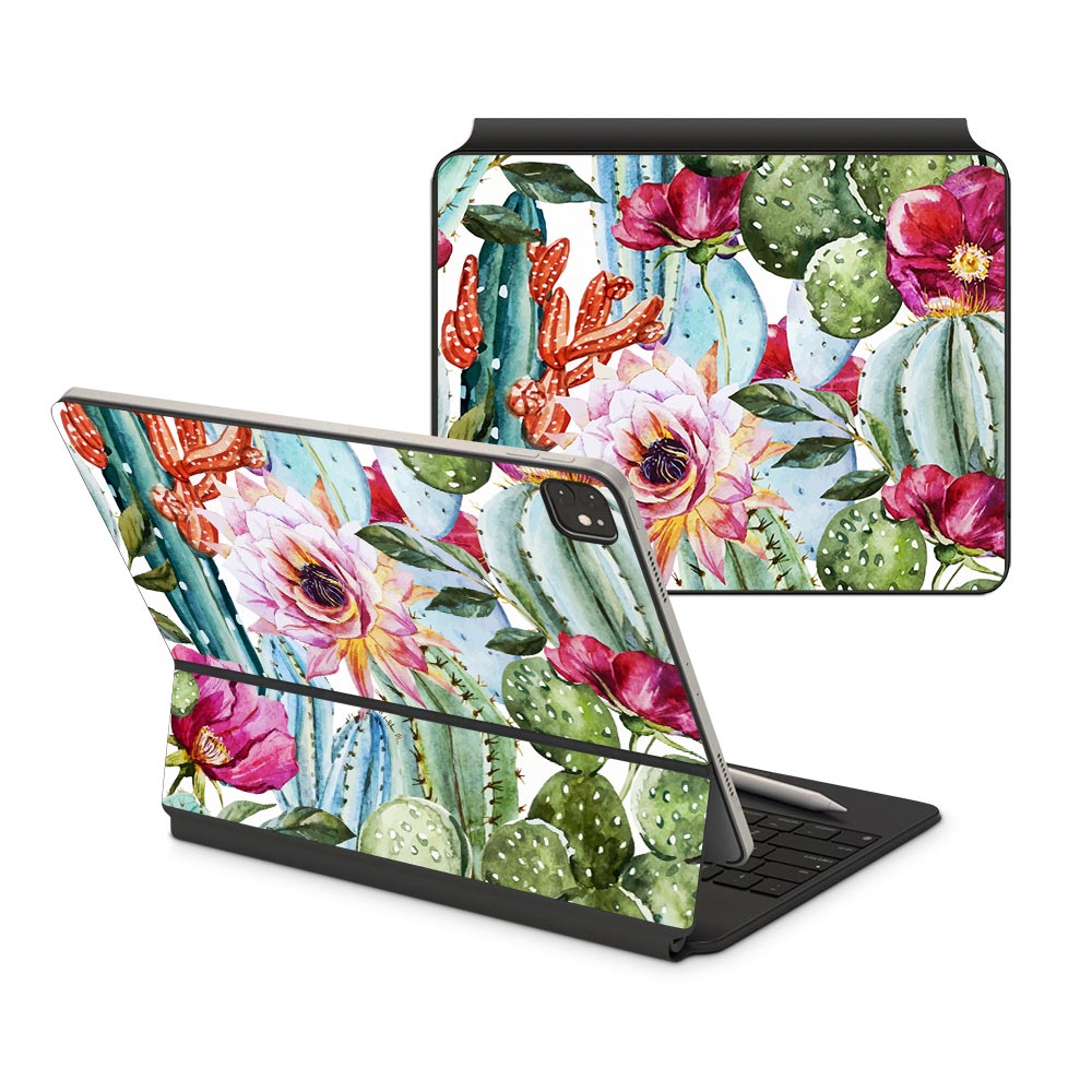 Cactus Flower iPad Pro 12.9 (2021) Magic Keyboard Skin