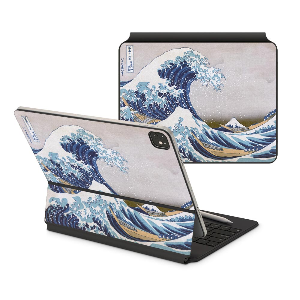 The Great Wave V2 iPad Pro 12.9 (2021) Magic Keyboard Skin